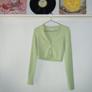ARITZIA TOP | Sunday Best Cropped Cardigan/Button Up Shirt - XS